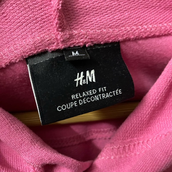 H&M Hoodie pink Colour Size M - Picture 5 of 6